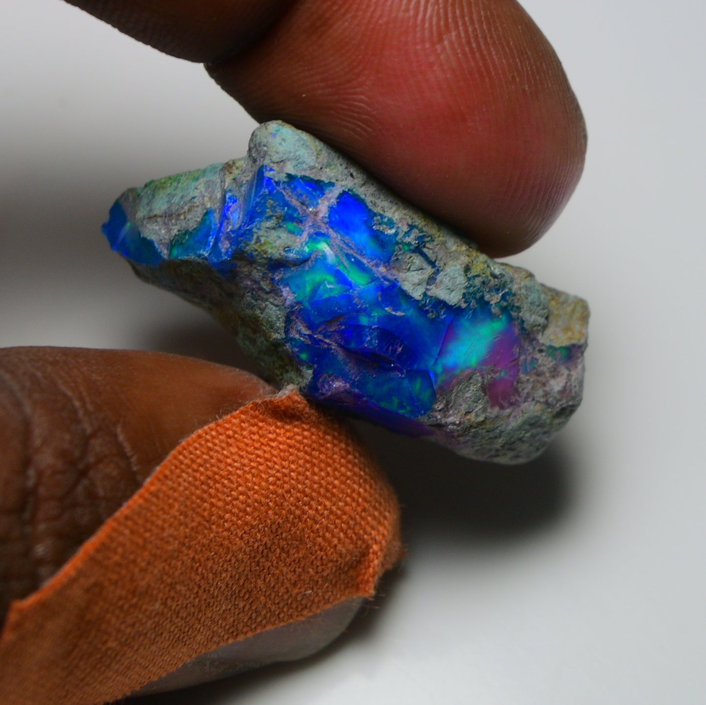Very Rare Bi-Color Opal Rough 38.70 Cts Natural Ethiopian Opal Raw Jewelry Grade