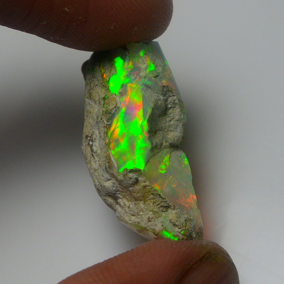 White Opal 14.65 Carats | Natural White Ethiopian Opal Rough - Ready for Cutting & Jewelry!