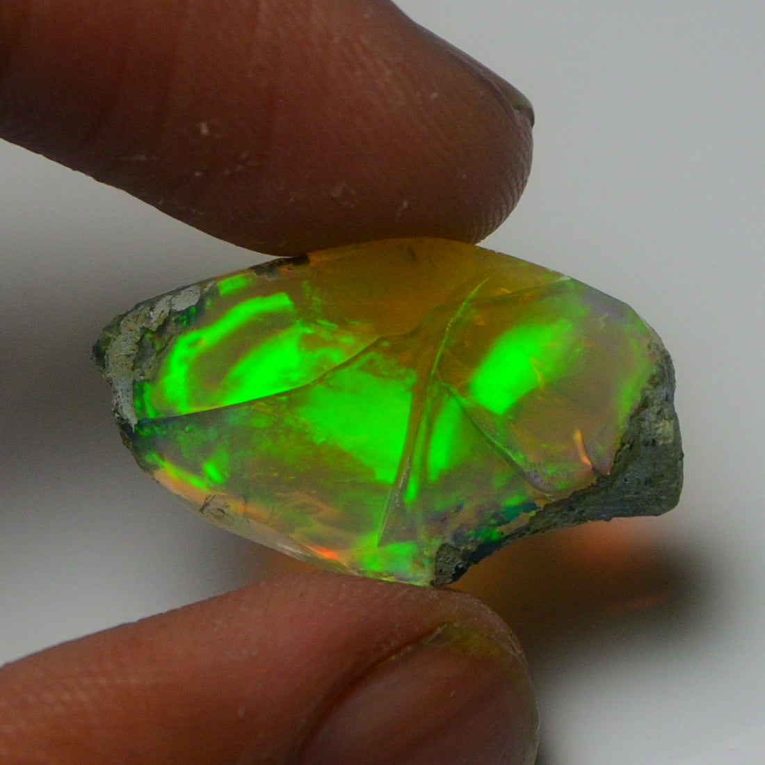 White Opal 9.45 Carats | Natural White Ethiopian Opal Rough - Ready for Cutting & Jewelry!