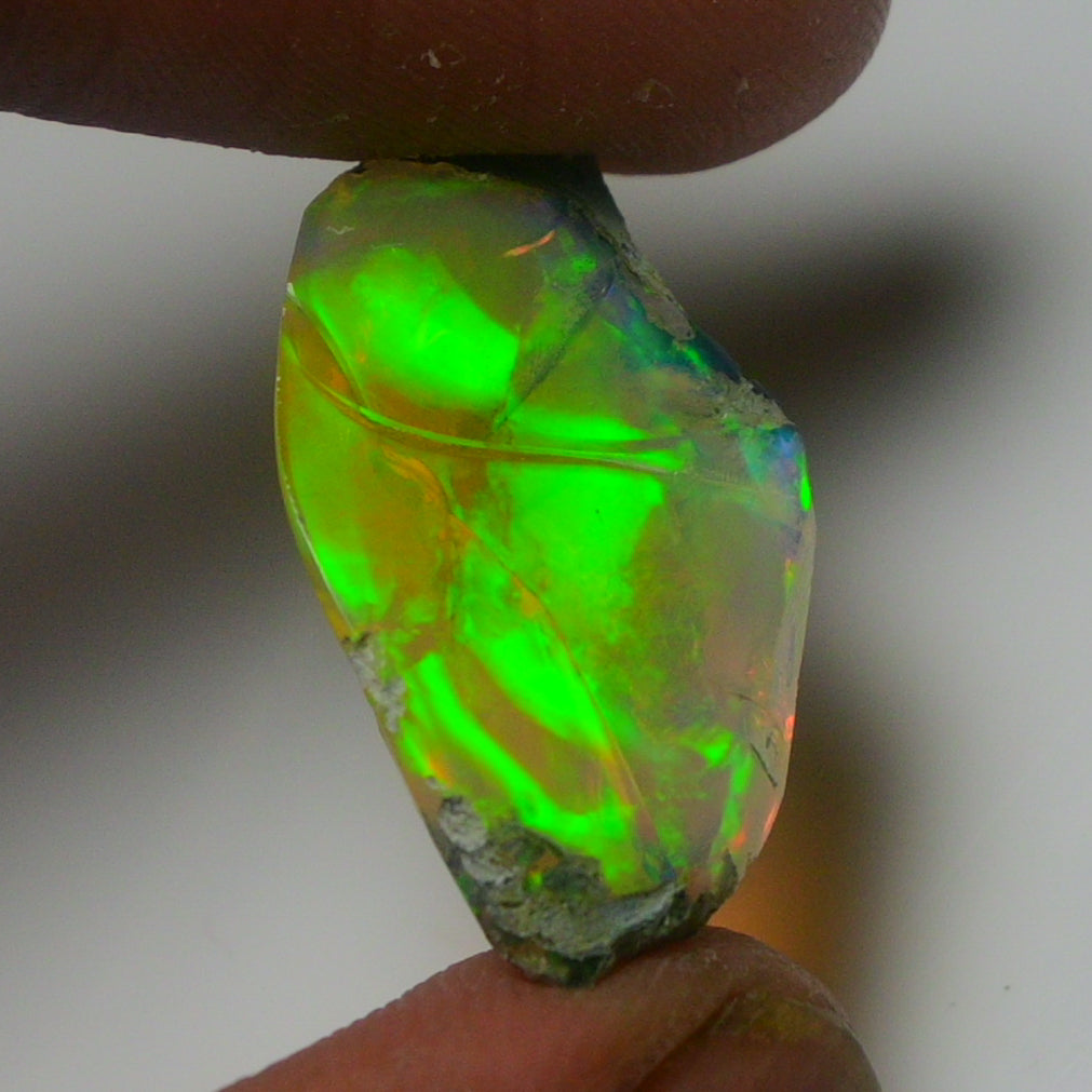 White Opal 9.45 Carats | Natural White Ethiopian Opal Rough - Ready for Cutting & Jewelry!
