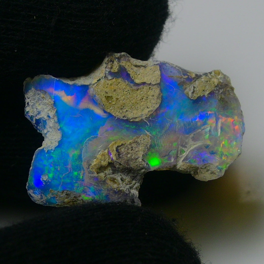 White Opal 13.80 Carats | Natural White Ethiopian Opal Rough - Ready for Cutting & Jewelry!