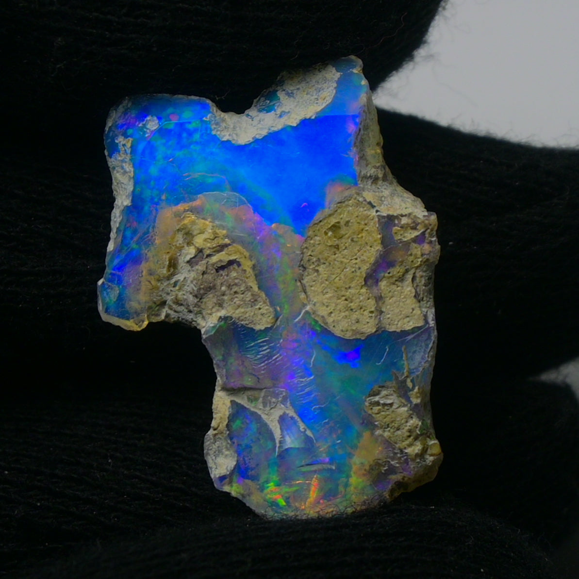 White Opal 13.80 Carats | Natural White Ethiopian Opal Rough - Ready for Cutting & Jewelry!