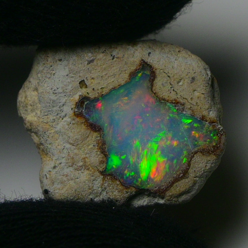 White Opal 15.10 Carats | Natural White Ethiopian Opal Rough - Ready for Cutting & Jewelry!