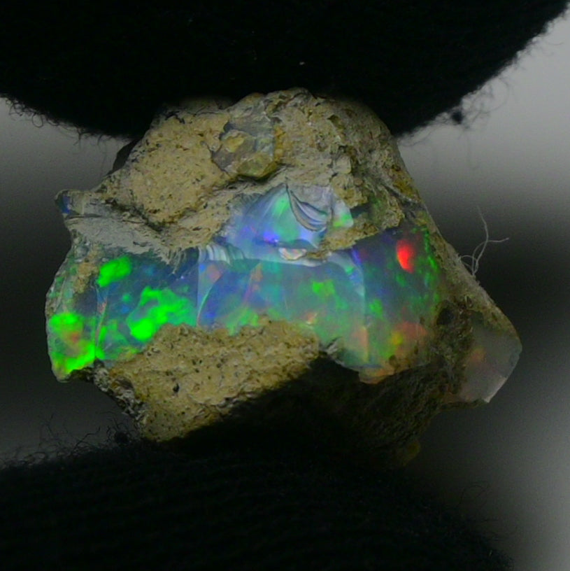 White Opal 9.90 Carats | Natural White Ethiopian Opal Rough - Ready for Cutting & Jewelry!