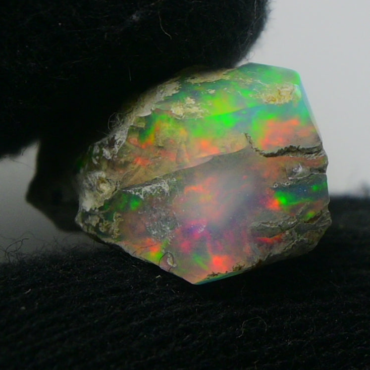 White Opal 13.25 Carats | Natural White Ethiopian Opal Rough - Ready for Cutting & Jewelry!