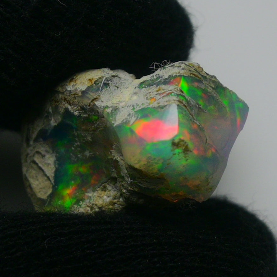 White Opal 13.25 Carats | Natural White Ethiopian Opal Rough - Ready for Cutting & Jewelry!