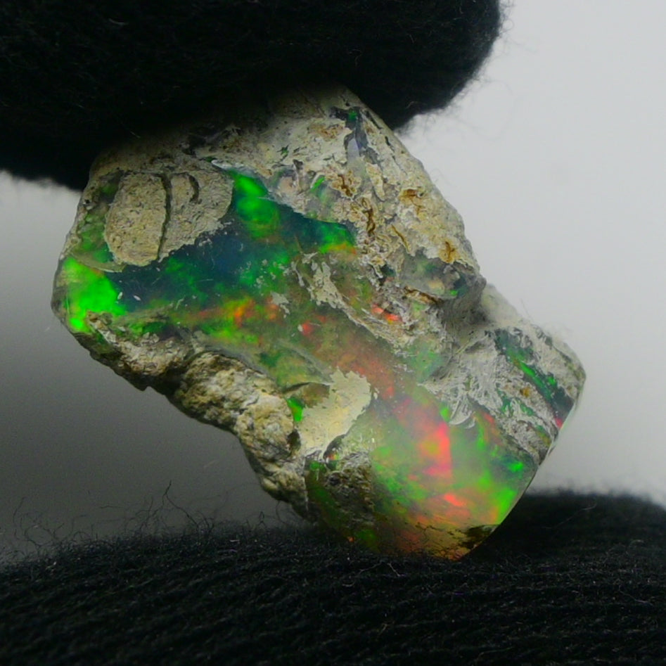 White Opal 13.25 Carats | Natural White Ethiopian Opal Rough - Ready for Cutting & Jewelry!