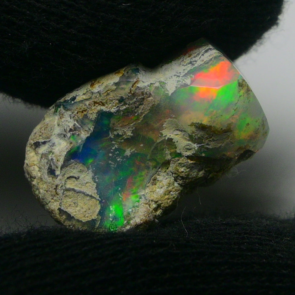 White Opal 13.25 Carats | Natural White Ethiopian Opal Rough - Ready for Cutting & Jewelry!