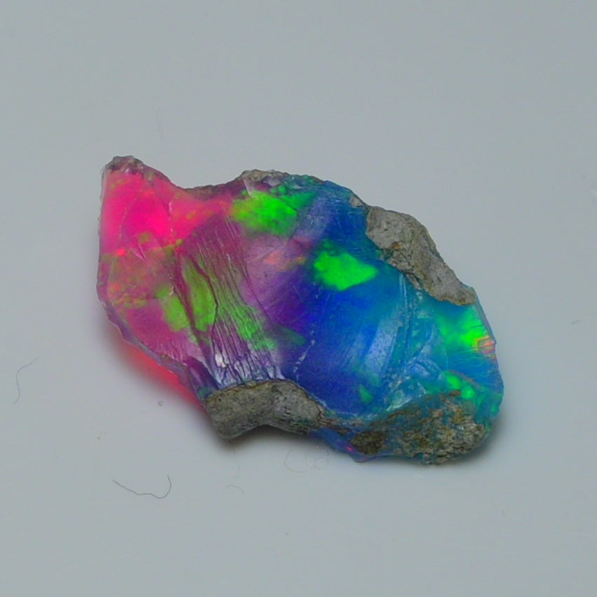 Very Rare Bi-Color Opal Rough 3.25 Cts Natural Ethiopian Opal Raw Jewelry Grade
