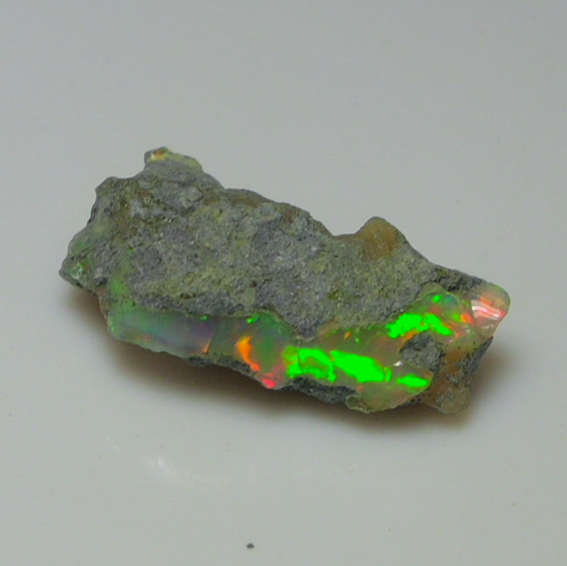 Black Opal Weight: 33.90  Carats | Natural Black Ethiopian Opal Rough - Ready for Cutting & Jewelry