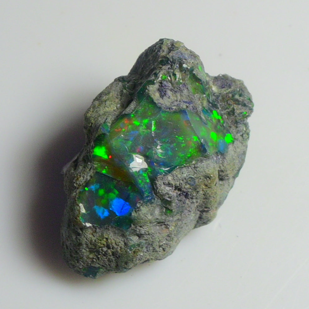 Black Opal Weight: 45.20  Carats | Natural Black Ethiopian Opal Rough - Ready for Cutting & Jewelry