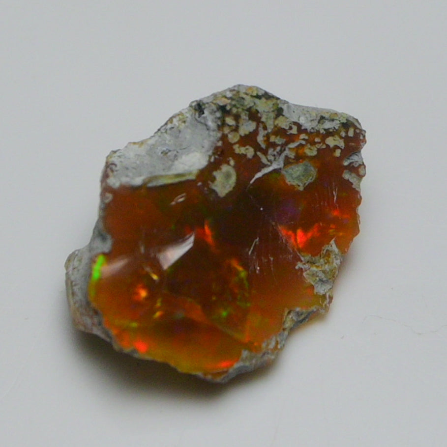 Black Opal 5.90 Carats | Natural Black Ethiopian Opal Rough - Ready for Cutting & Jewelry!
