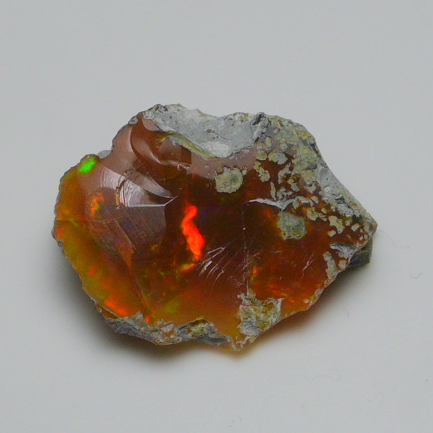 Black Opal 5.90 Carats | Natural Black Ethiopian Opal Rough - Ready for Cutting & Jewelry!