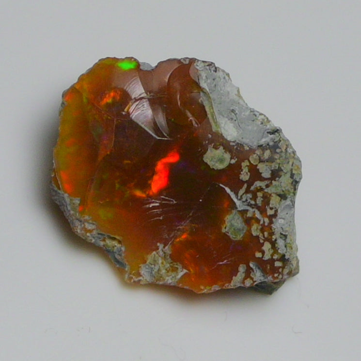 Black Opal 5.90 Carats | Natural Black Ethiopian Opal Rough - Ready for Cutting & Jewelry!