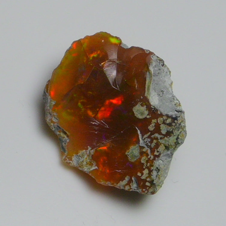 Black Opal 5.90 Carats | Natural Black Ethiopian Opal Rough - Ready for Cutting & Jewelry!