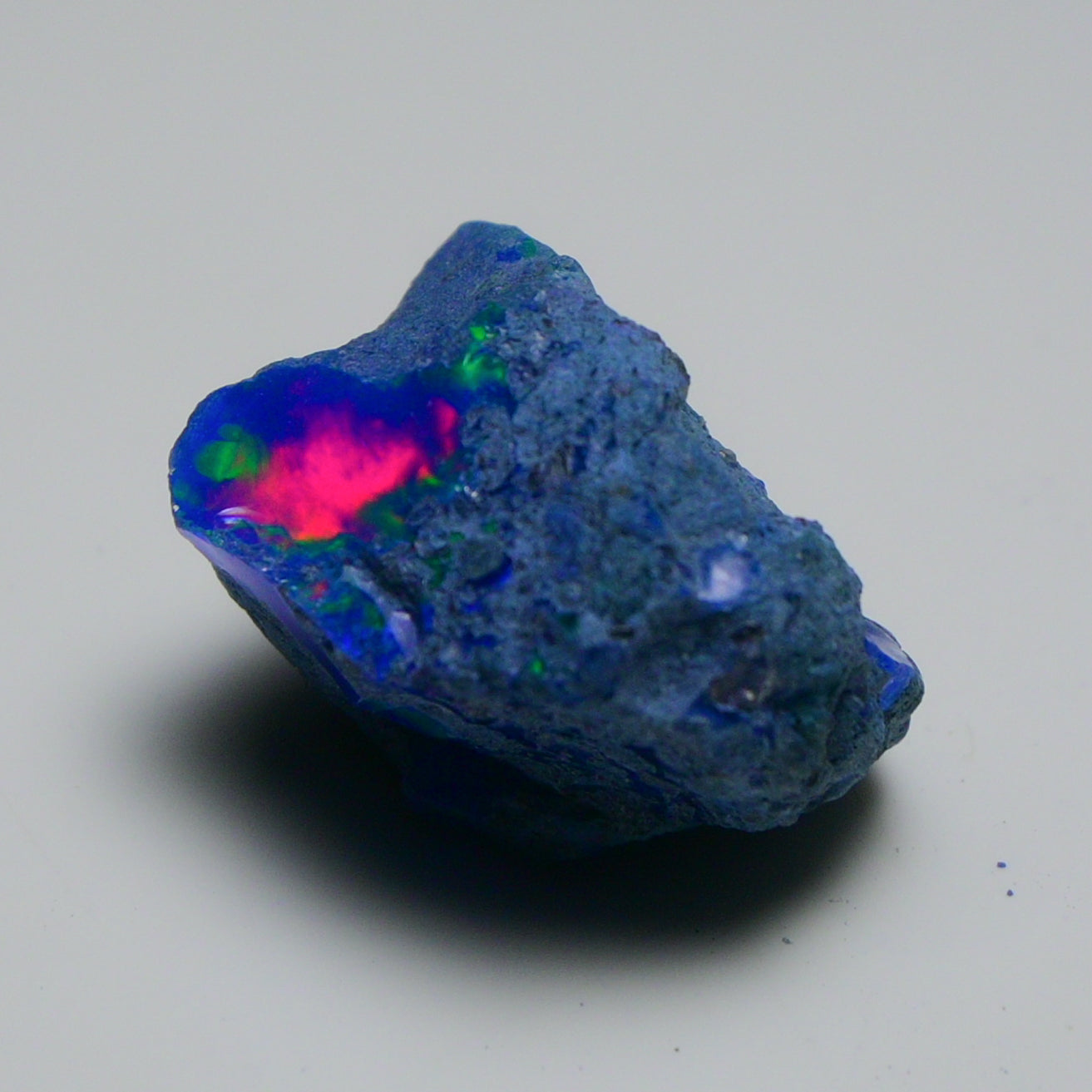 Rare Blue Opal 26.20 Carats | Natural Blue Ethiopian Opal Rough - Ready for Cutting & Jewelry!