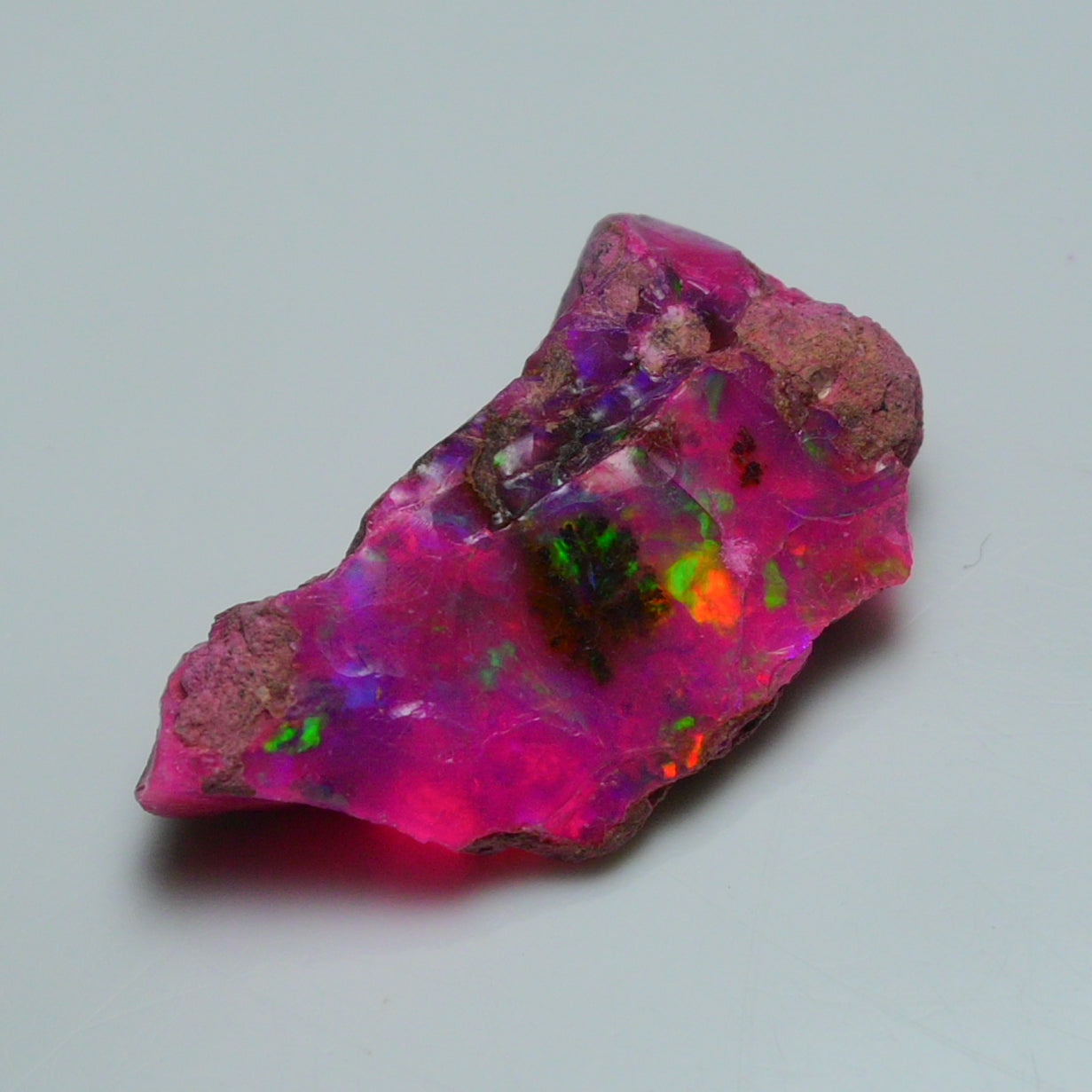 Rare Pink Opal 9.00 Carats | Natural Pink Ethiopian Opal Rough - Ready for Cutting & Jewelry!
