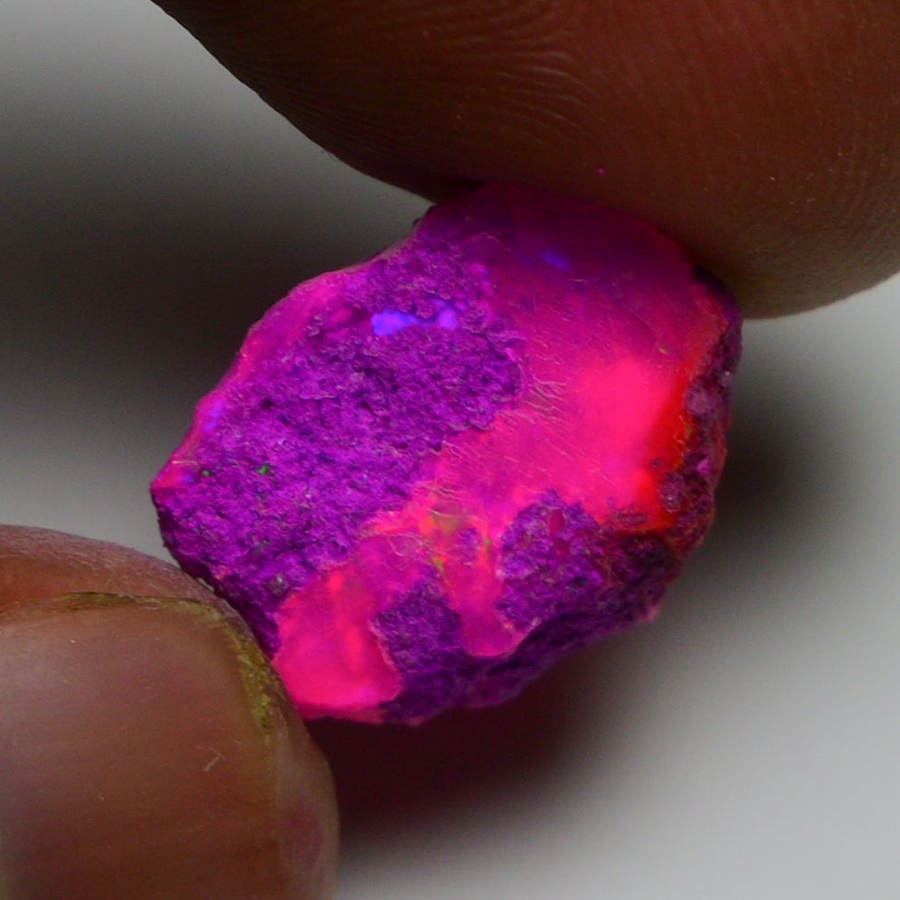 Rare Pink Opal 7.70 Carats | Natural Pink Ethiopian Opal Rough - Ready for Cutting & Jewelry!