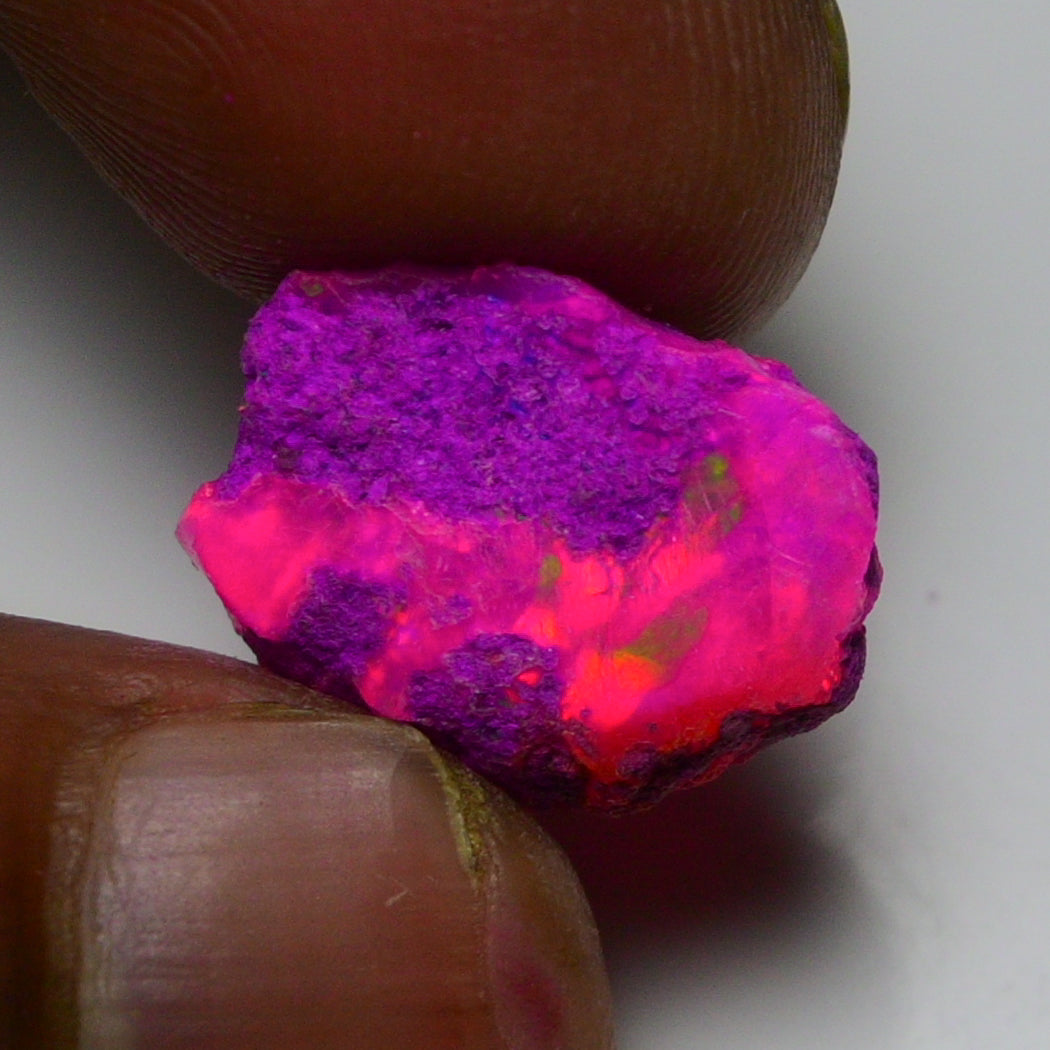 Rare Pink Opal 7.70 Carats | Natural Pink Ethiopian Opal Rough - Ready for Cutting & Jewelry!