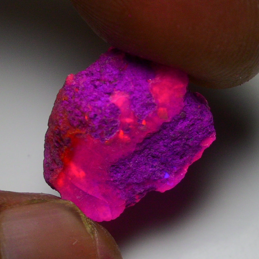 Rare Pink Opal 7.70 Carats | Natural Pink Ethiopian Opal Rough - Ready for Cutting & Jewelry!