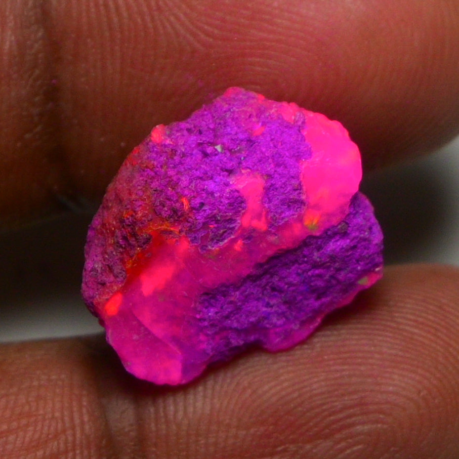 Rare Pink Opal 7.70 Carats | Natural Pink Ethiopian Opal Rough - Ready for Cutting & Jewelry!