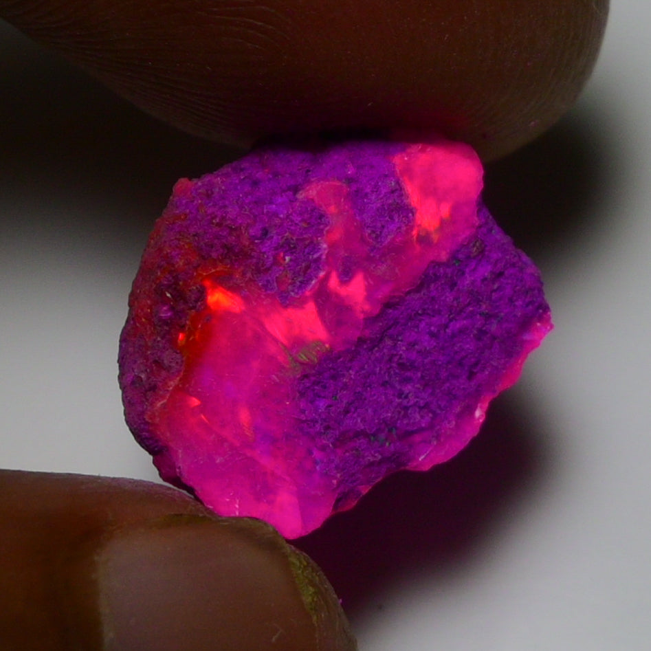 Rare Pink Opal 7.70 Carats | Natural Pink Ethiopian Opal Rough - Ready for Cutting & Jewelry!