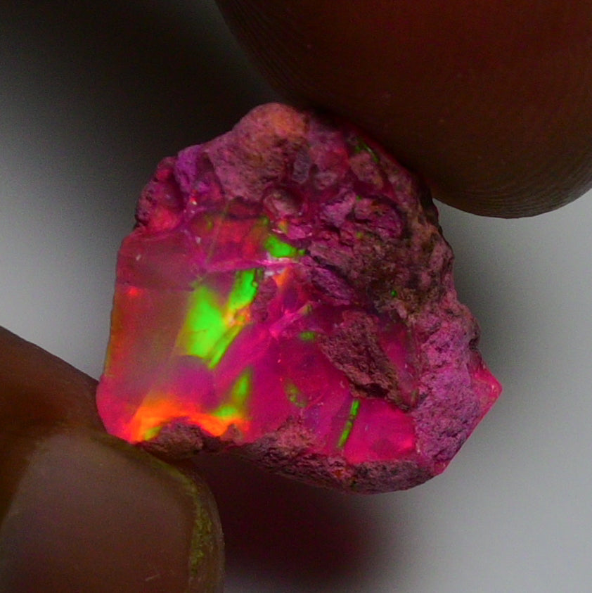 Rare Pink Opal 8.20 Carats | Natural Pink Ethiopian Opal Rough - Ready for Cutting & Jewelry!