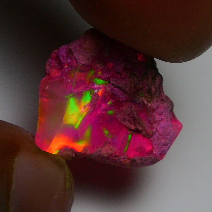 Rare Pink Opal 8.20 Carats | Natural Pink Ethiopian Opal Rough - Ready for Cutting & Jewelry!