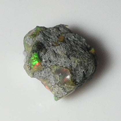 Black Opal Rough 17.15 Carats | Natural Ethiopian Opal Rough - Ready for Cutting & Jewelry | AAA Grade Opal Raw