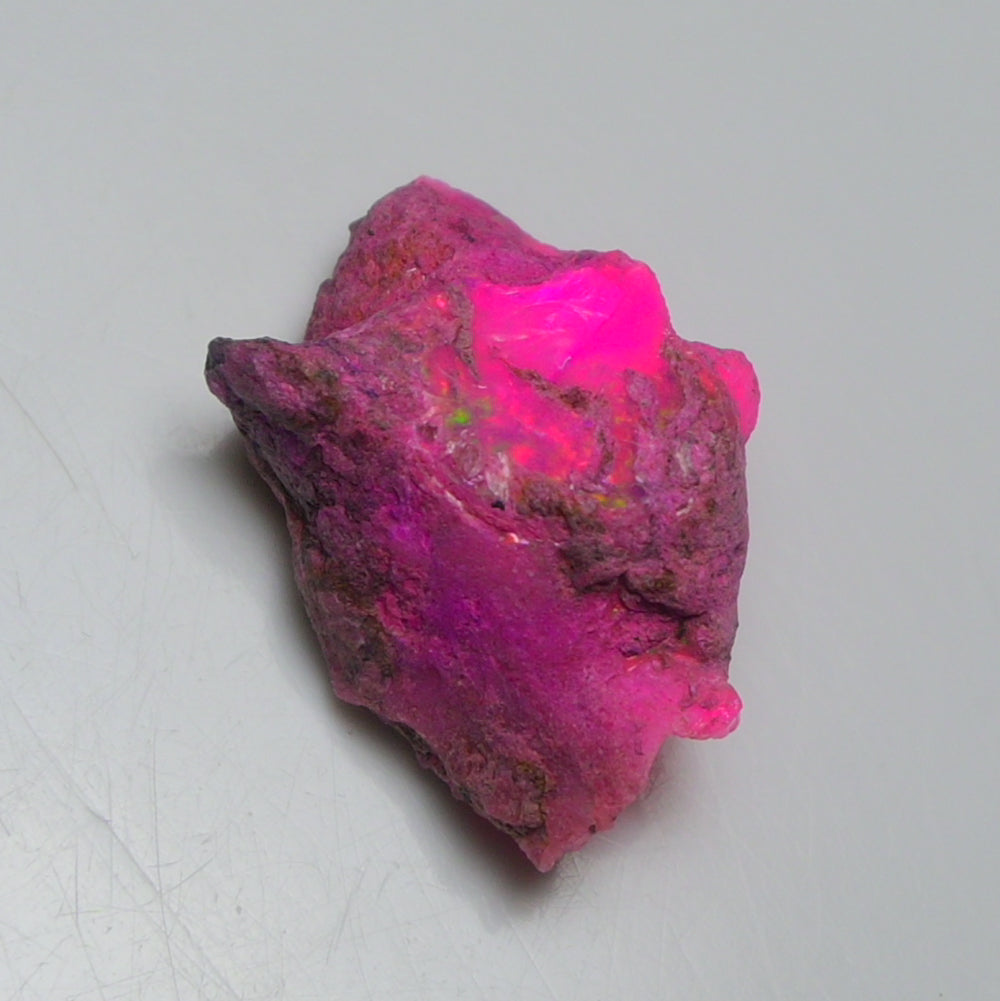 Rare Pink Opal 9.65 Carats | Natural Pink Ethiopian Opal Rough - Ready for Cutting & Jewelry!