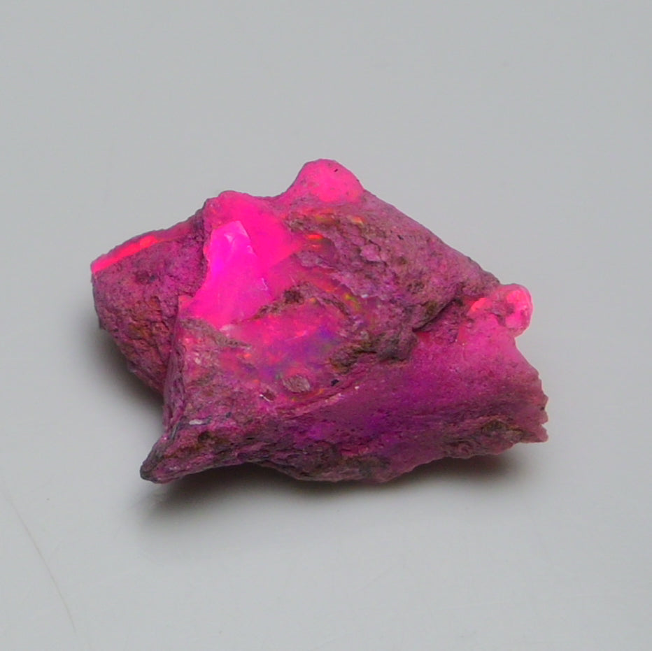 Rare Pink Opal 9.65 Carats | Natural Pink Ethiopian Opal Rough - Ready for Cutting & Jewelry!