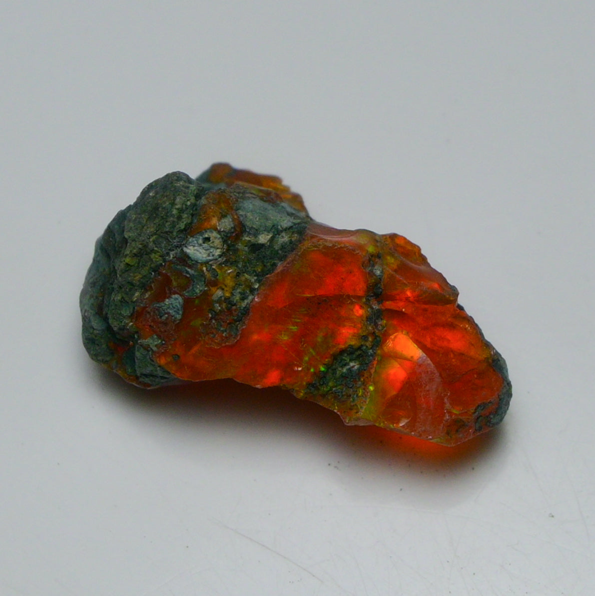 Rare Orange Opal 13.50 Carats | Natural Orange Ethiopian Opal Rough - Ready for Cutting & Jewelry!