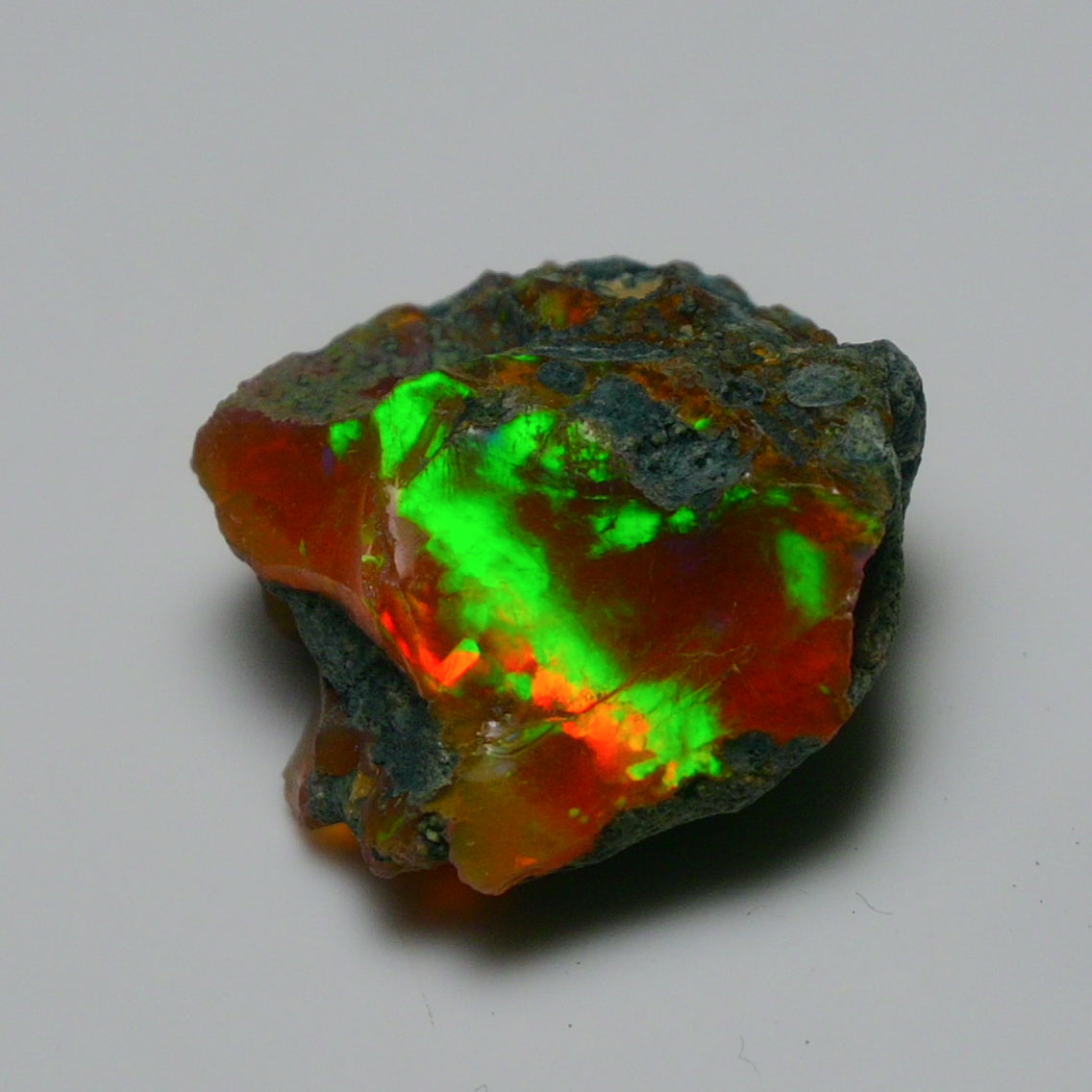 Rare Orange Opal 14.80 Carats | Natural Orange Ethiopian Opal Rough - Ready for Cutting & Jewelry!