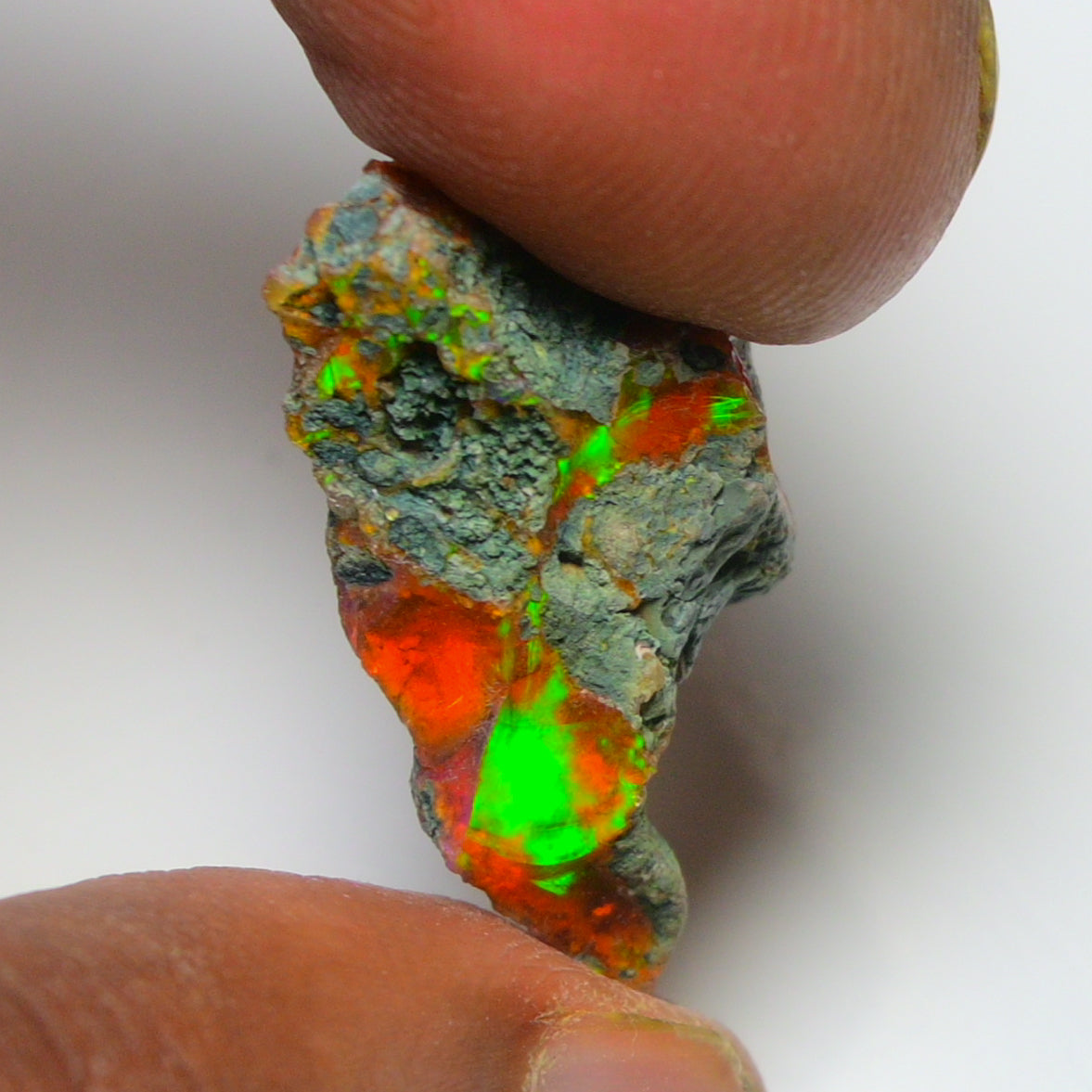 Rare Orange Opal 10.10 Carats | Natural Orange Ethiopian Opal Rough - Ready for Cutting & Jewelry!