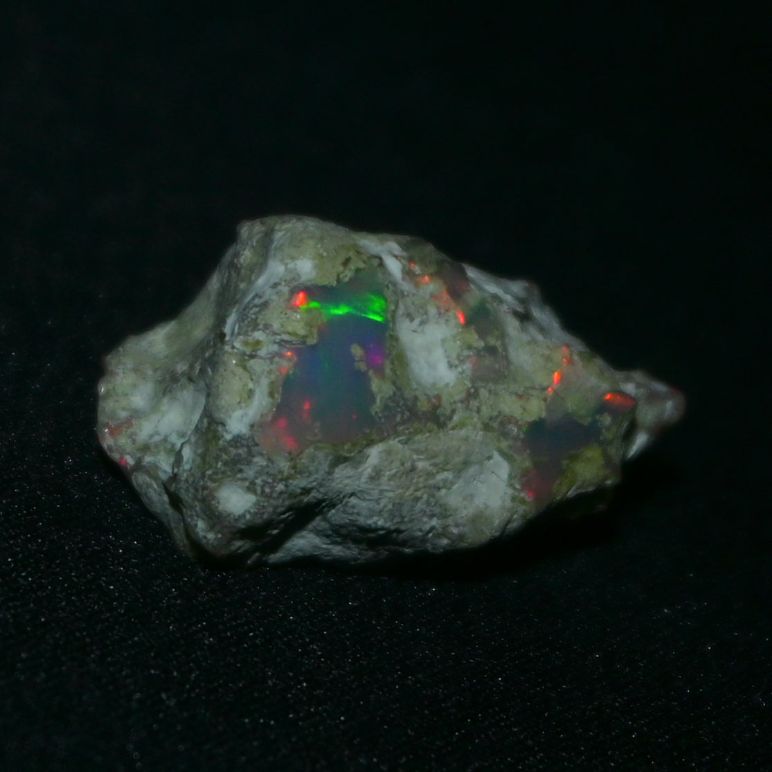White Opal 16.15 Carats | Natural White Ethiopian Opal Rough - Ready for Cutting & Jewelry!
