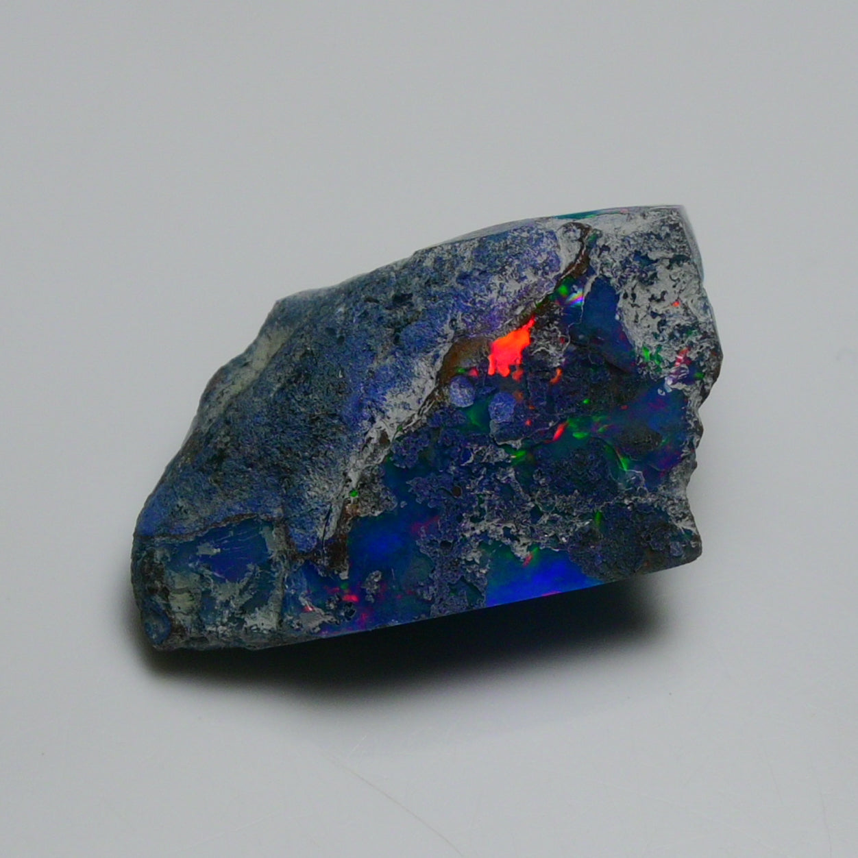Rare Blue Opal 24.00 Carats | Natural Blue Ethiopian Opal Rough - Ready for Cutting & Jewelry!