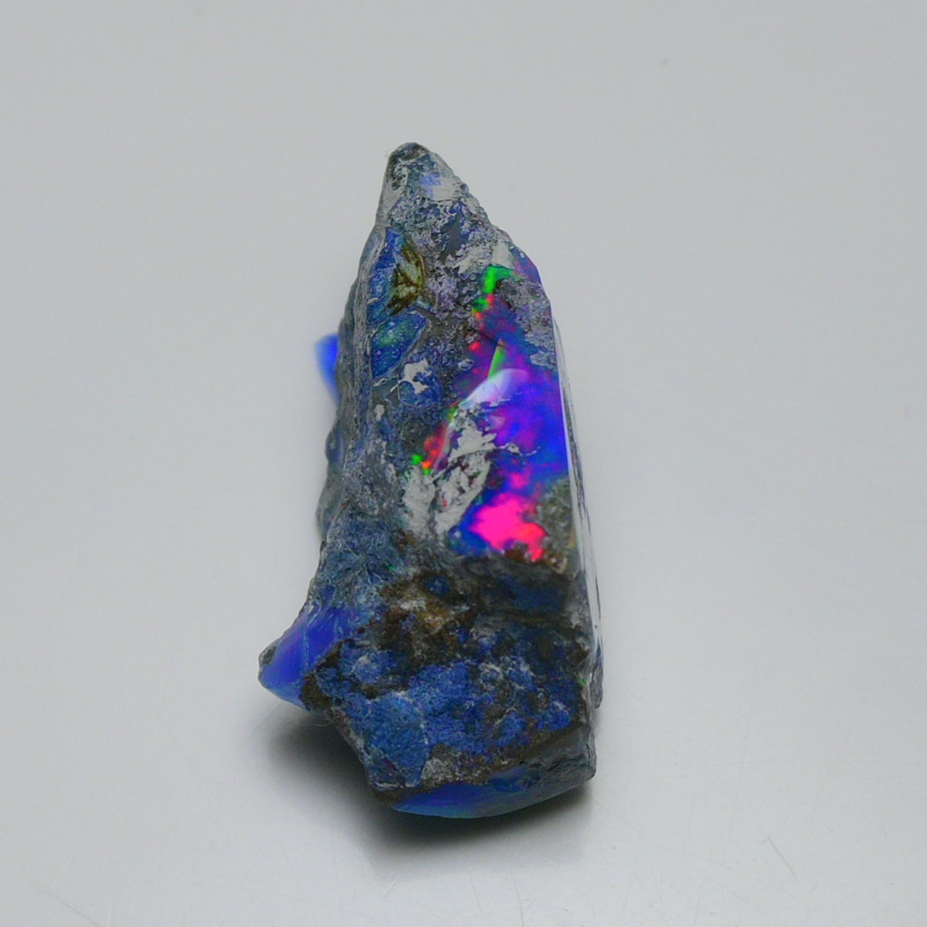 Rare Blue Opal 24.00 Carats | Natural Blue Ethiopian Opal Rough - Ready for Cutting & Jewelry!