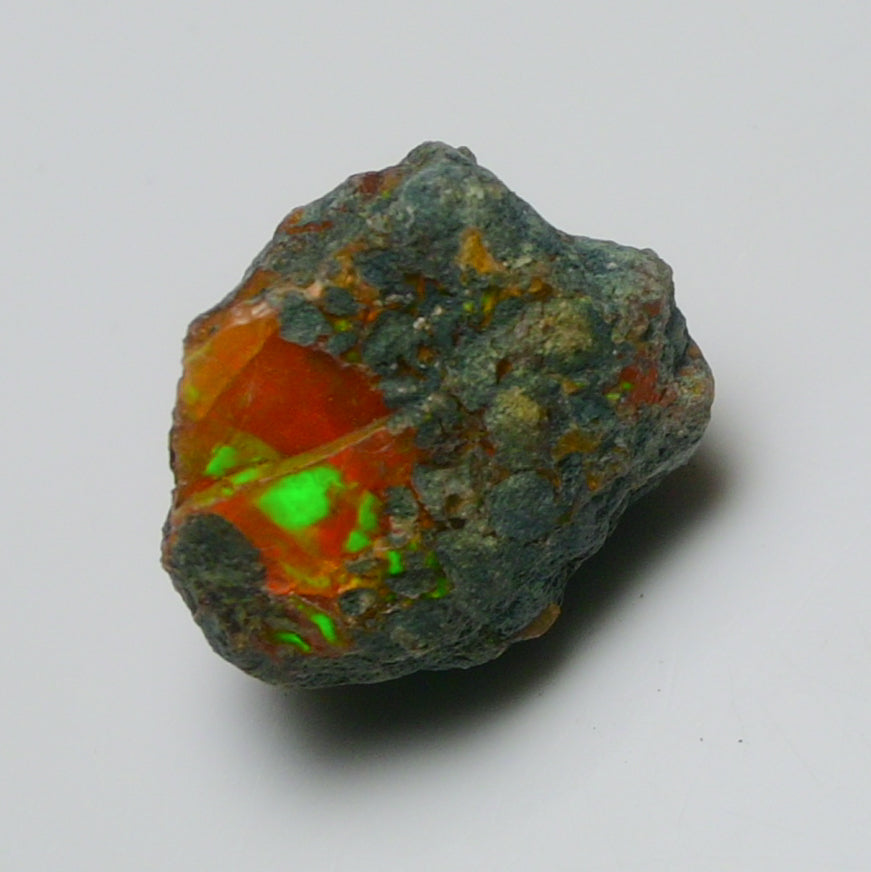 Rare Orange Opal 8.30 Carats | Natural Orange Ethiopian Opal Rough - Ready for Cutting & Jewelry!