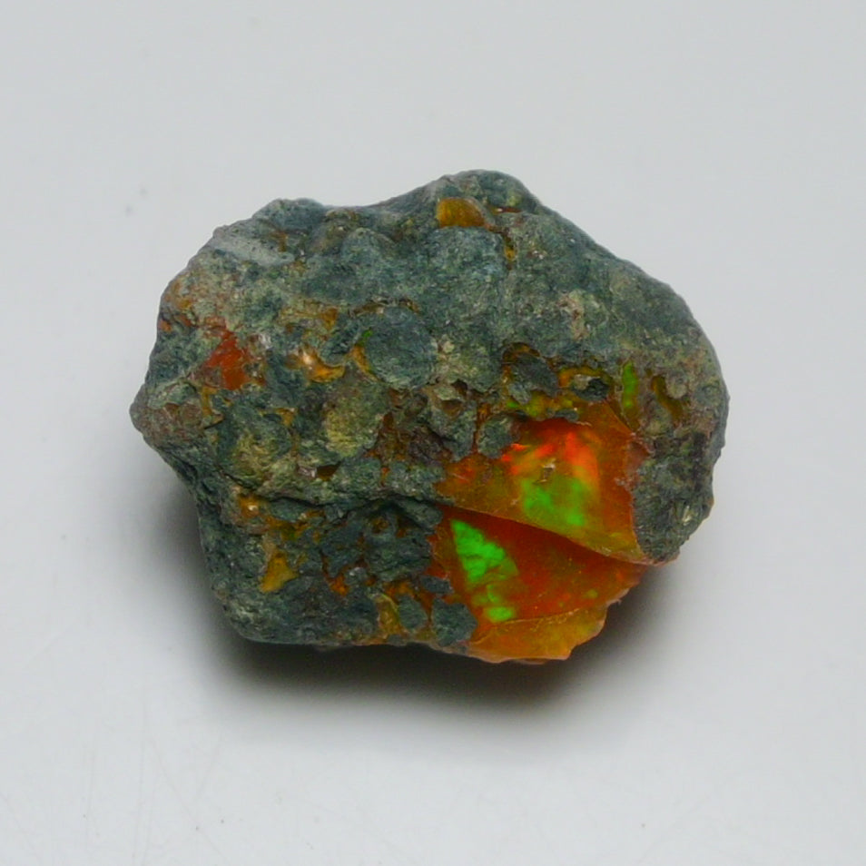 Rare Orange Opal 8.30 Carats | Natural Orange Ethiopian Opal Rough - Ready for Cutting & Jewelry!