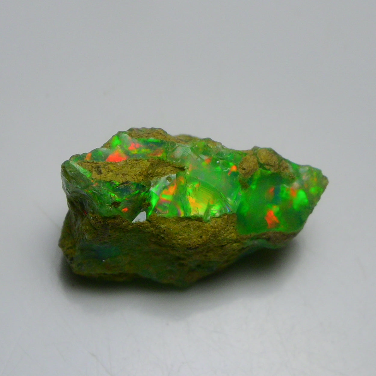 Rare Green Opal 24.00 Carats | Natural Green Ethiopian Opal Rough - Ready for Cutting & Jewelry!