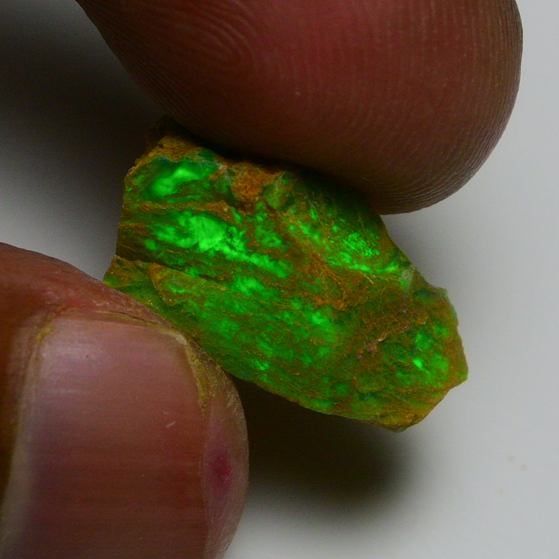 Rare Green Opal 6.95 Carats | Natural Green Ethiopian Opal Rough - Ready for Cutting & Jewelry!
