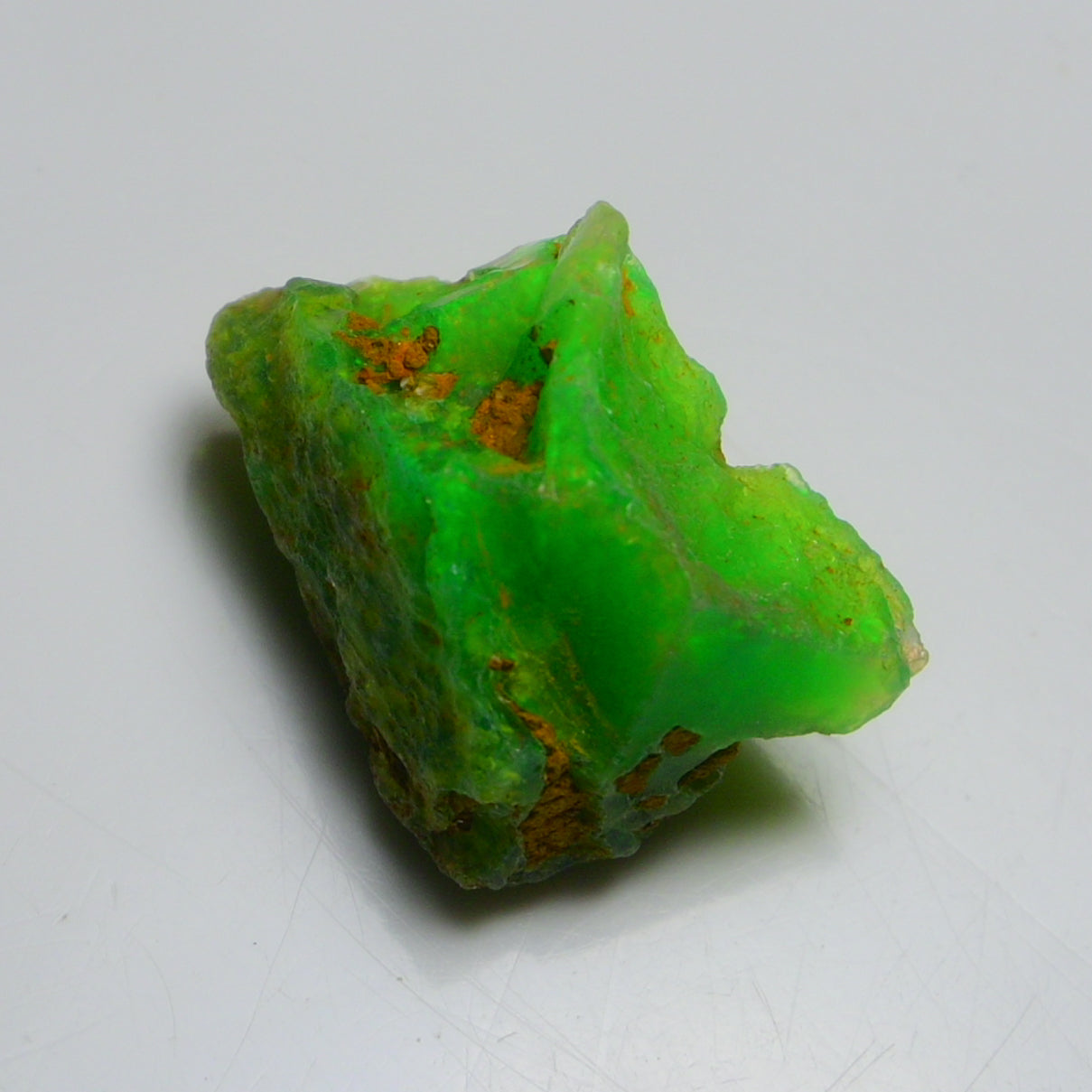 Rare Green Opal 12.45 Carats | Natural Green Ethiopian Opal Rough - Ready for Cutting & Jewelry!