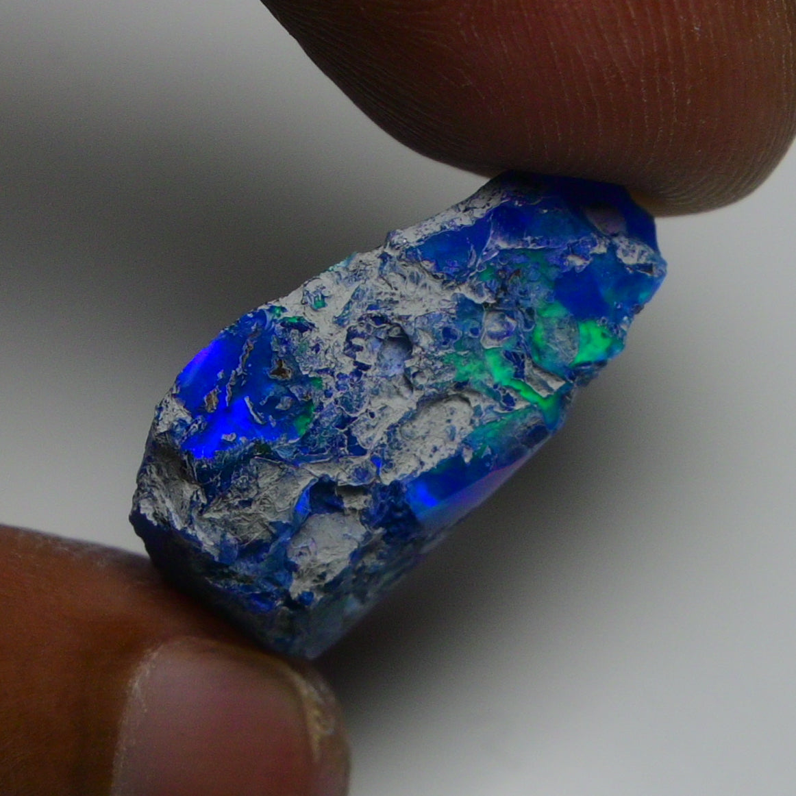 Rare Blue Opal 12.70 Carats | Natural Blue Ethiopian Opal Rough - Ready for Cutting & Jewelry!
