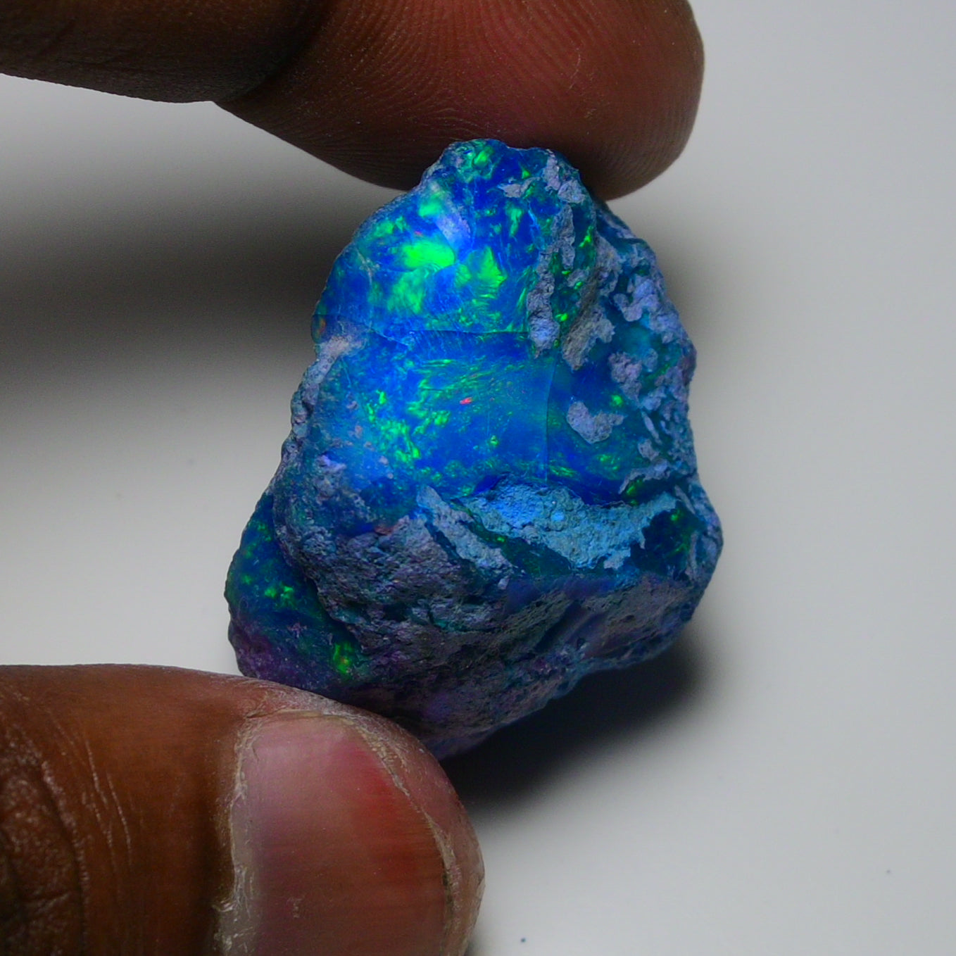 Very Rare Bi-Color Opal Rough 72.75 Cts Natural Ethiopian Opal Raw Jewelry Grade