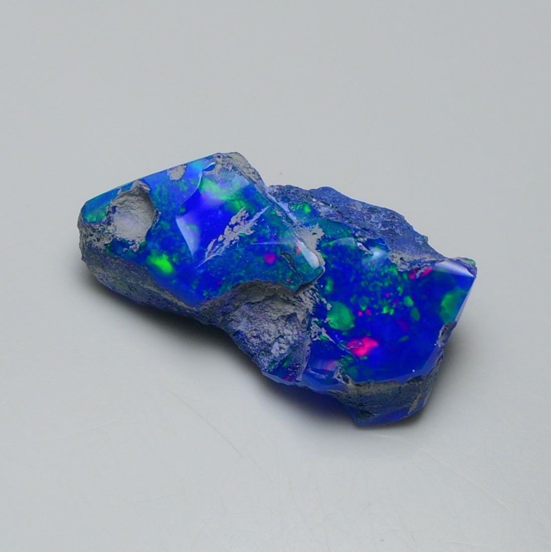 Rare Blue Opal 13.20 Carats | Natural Blue Ethiopian Opal Rough - Ready for Cutting & Jewelry!