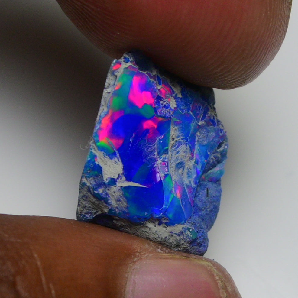 Rare Blue Opal 8.55 Carats | Natural Blue Ethiopian Opal Rough - Ready for Cutting & Jewelry!