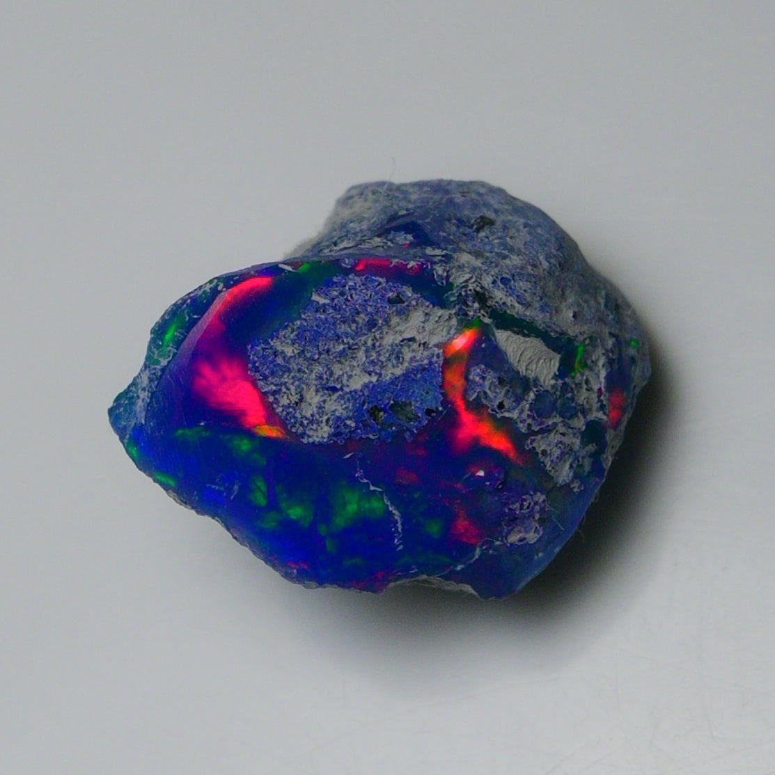 Rare Blue Opal 20.20 Carats | Natural Blue Ethiopian Opal Rough - Ready for Cutting & Jewelry!