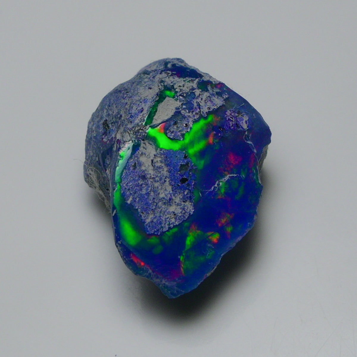 Rare Blue Opal 20.20 Carats | Natural Blue Ethiopian Opal Rough - Ready for Cutting & Jewelry!