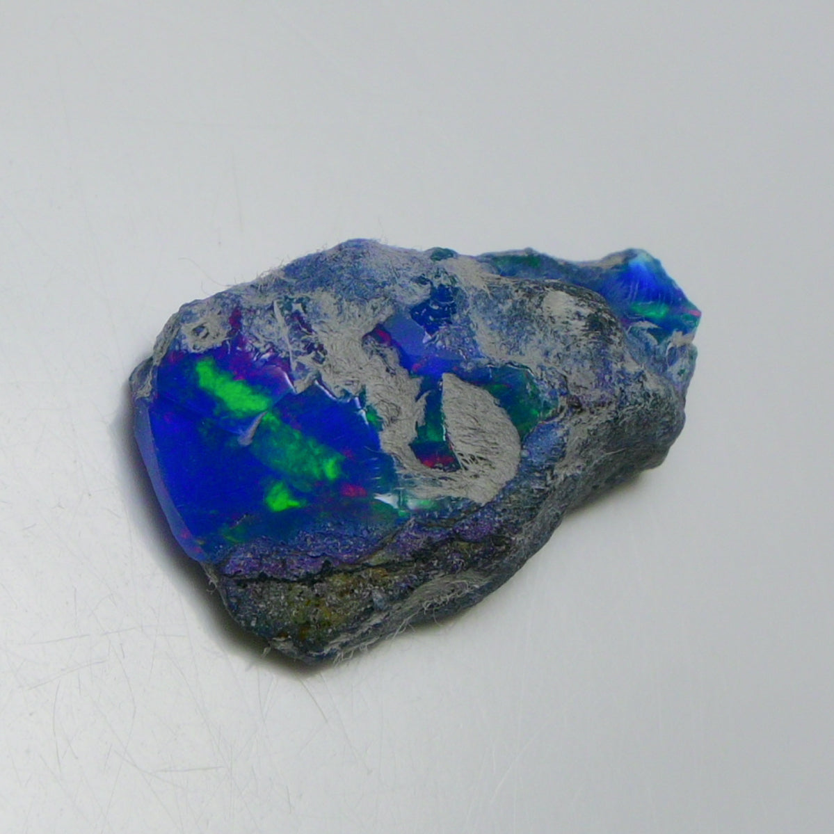 Rare Blue Opal 12.75 Carats | Natural Blue Ethiopian Opal Rough - Ready for Cutting & Jewelry!