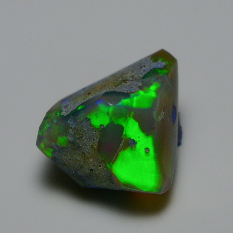 Rare Black Opal 13.00 Carats | Natural Black Ethiopian Opal Rough - Ready for Cutting & Jewelry!